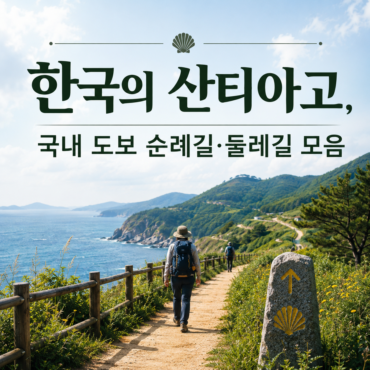 한국의 산티아고, 국내 도보 순례길·둘레길 모음